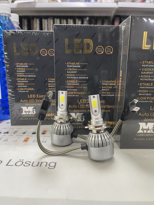 LED крушки H1,H4,H7 и други