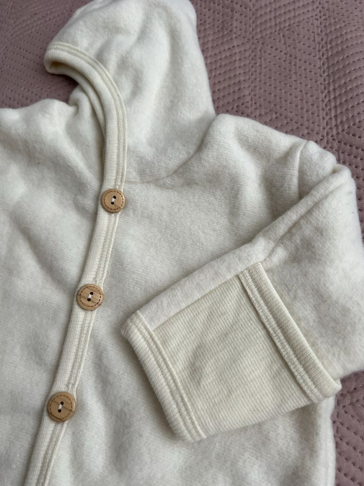 Overall lână merinos fleece Cosilana 62/68