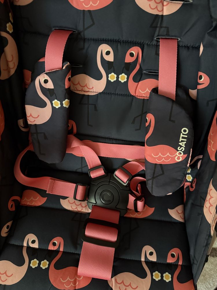 Детска количка Cosatto - Woosh 3, Pretty Flamingo