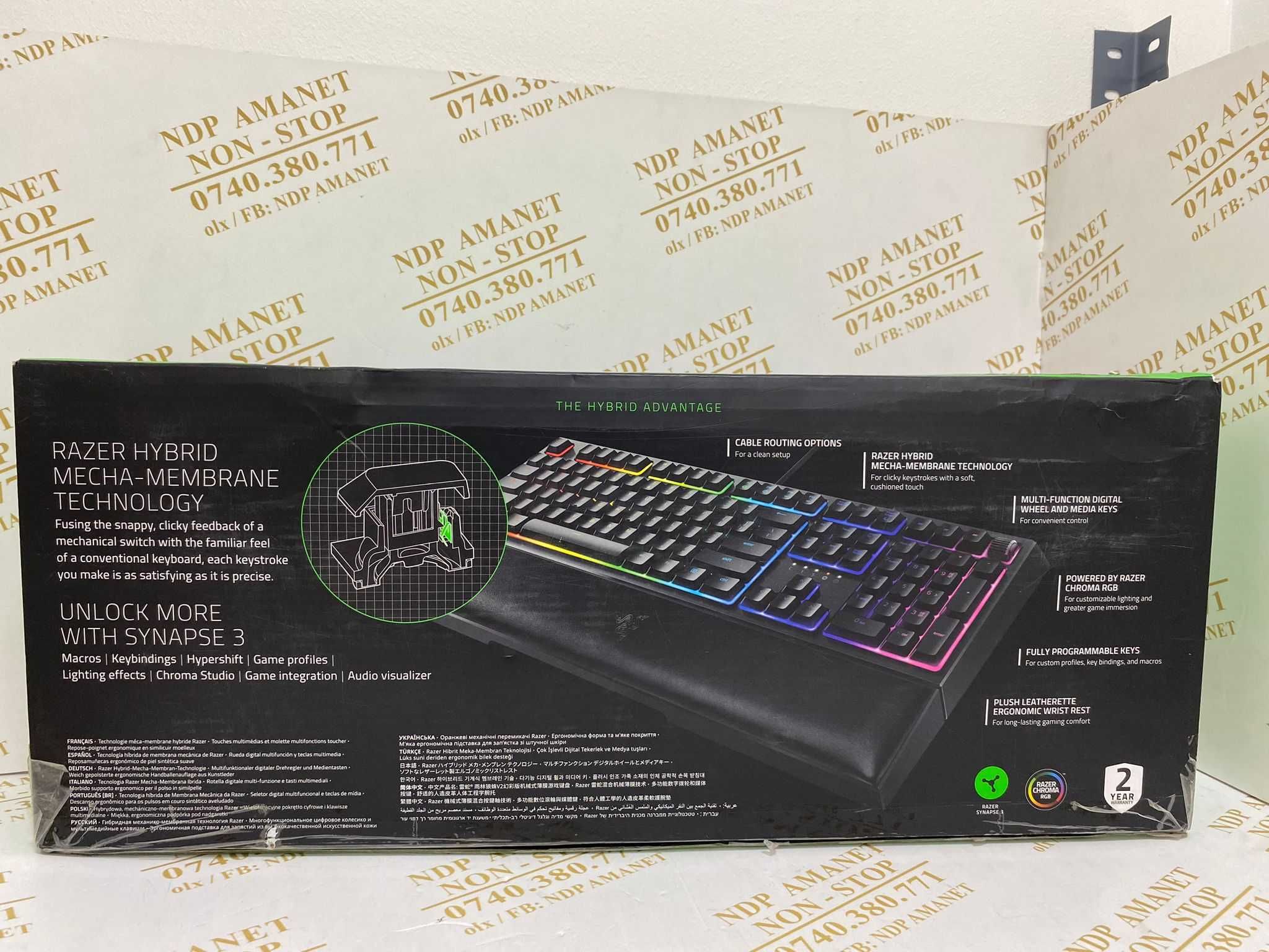 NDP Amanet NON-STOP Sos. Giurgiului 119 -TASTATURA RAZER GAMING(18132)