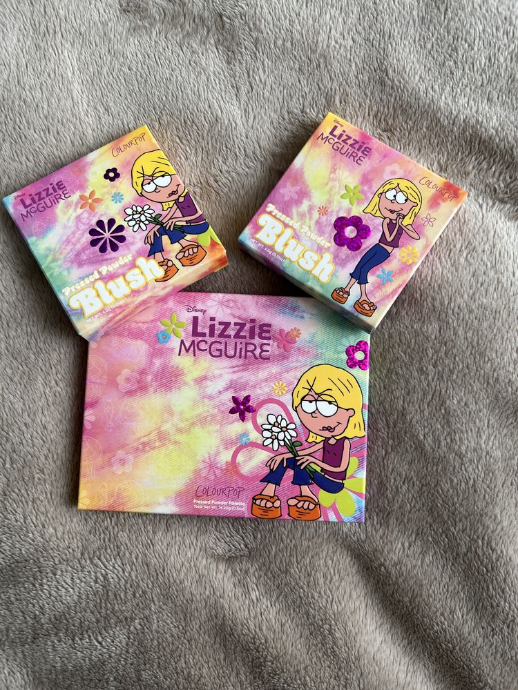Colourpop x Lizzie McGuire Disney Колекция сенки + руж грим