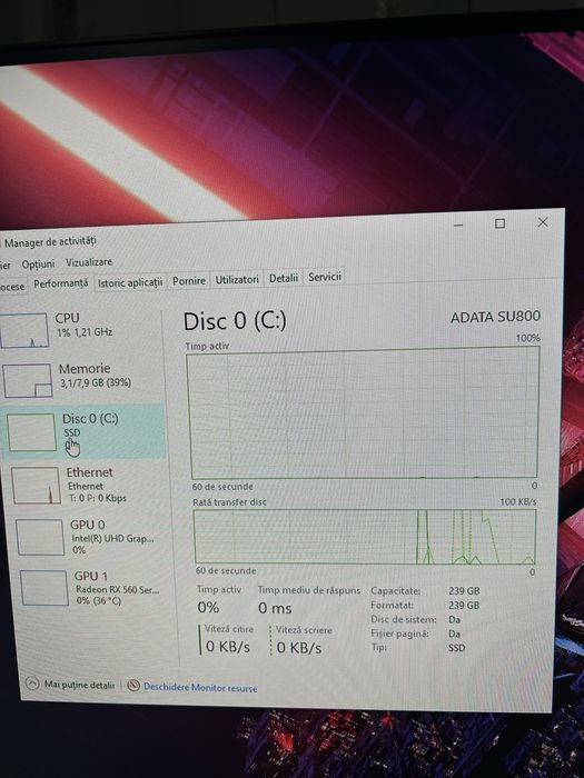 Pc gaming| i5 gen8 | 8gb ram ddr4| placa video rx560| ssd 256gb