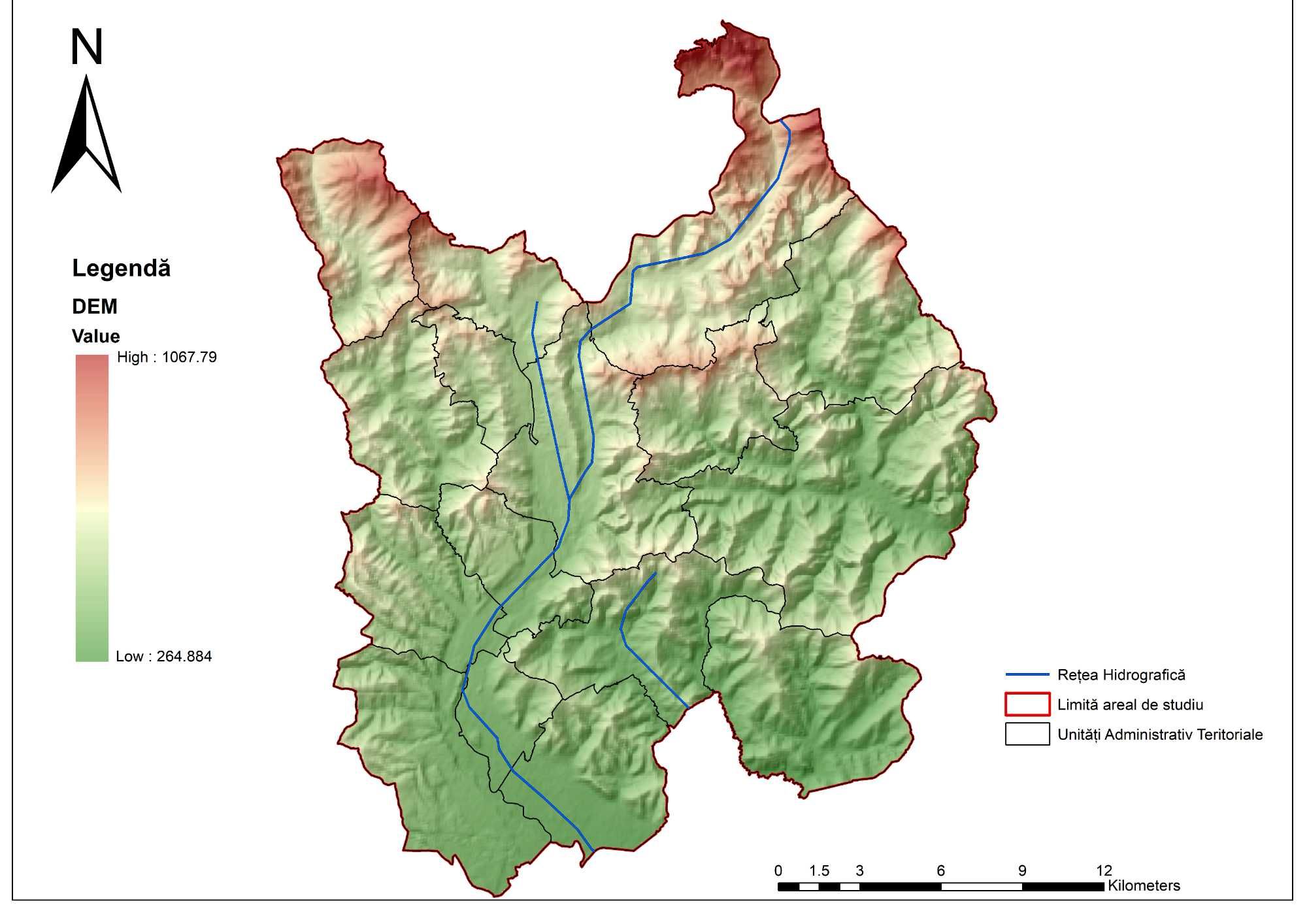 Harti/GIS Realizez harti/prelucrez imagini satelitare