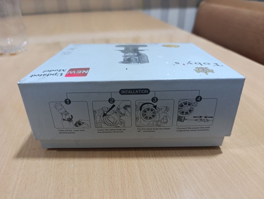 Led Tobys H4 oq chizigʻli