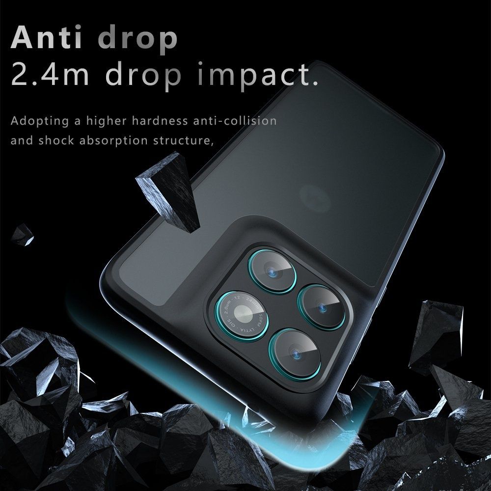 Motorola 60 fusion силиконов кейс удароустойчив с матов гръб Нов модел