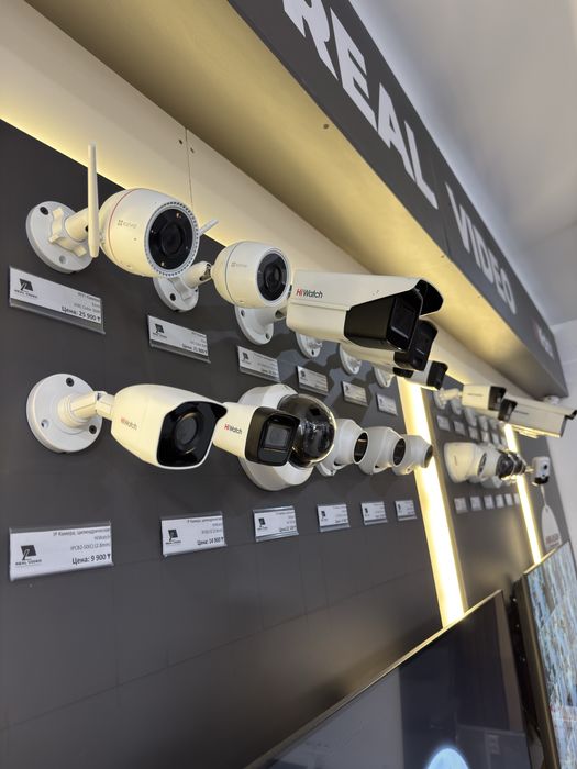 Установка камер видеонаблюдения продажа