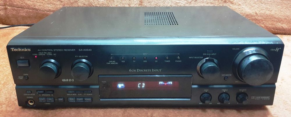 Technics SA-AX540 putere 2X130W pw 8 Ohm