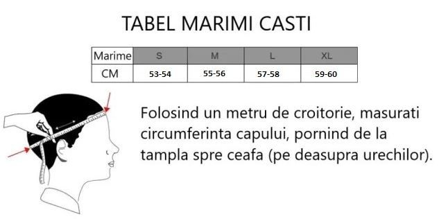 Cască Cross/Enduro/Atv/Moto culoare negru-verde lucios, mărime M,