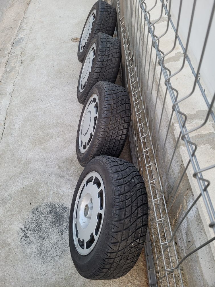 Джанти Pirelli 14 цола , 4х100 ,6j , et38 , 185/60/14 Vw , Bmw e30