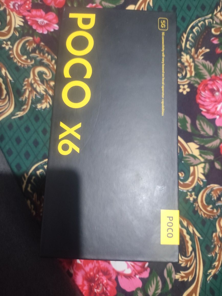poco x6.5g telefoni