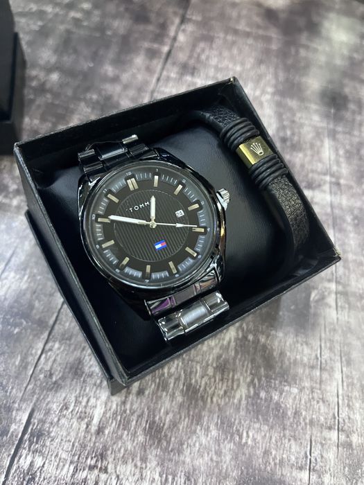 Набор Часы мужские + браслет