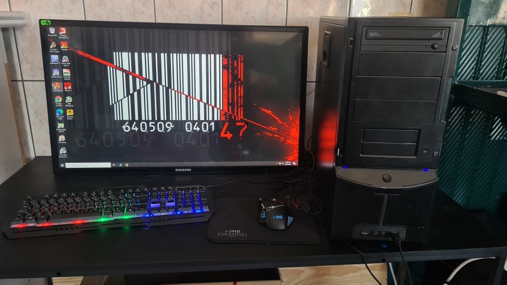 Unitate PC Gaming I7 2600 video 4GB RX 470 16GB RAM SSD