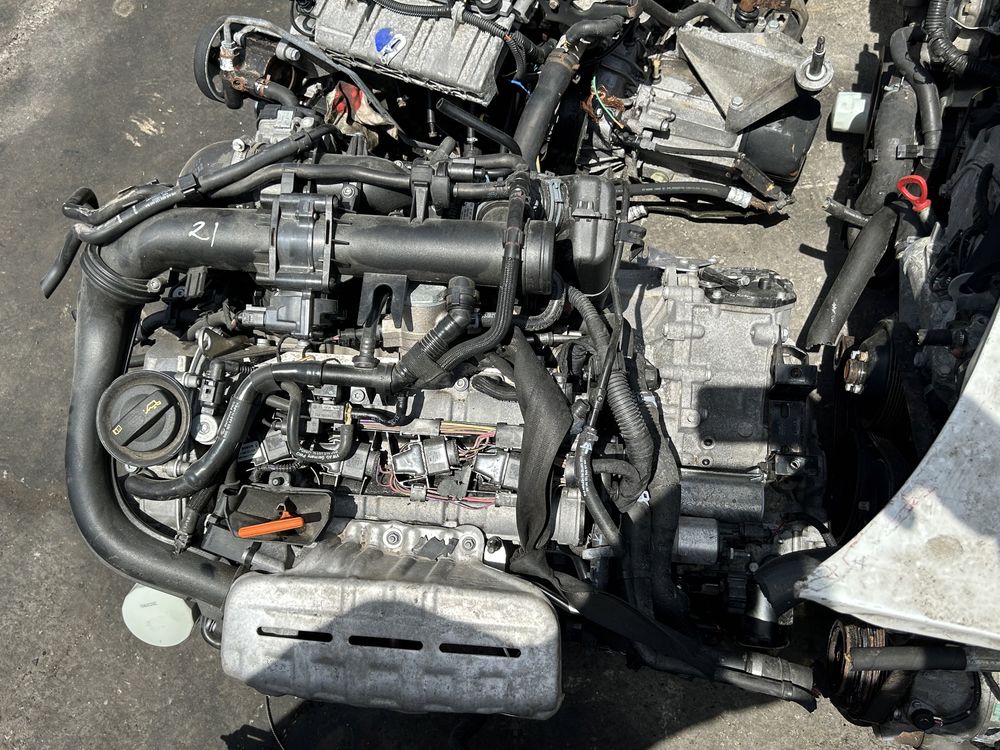 Двигатель VW CAXA 1.4 TSI Турбиный BLP BAG BKG тнвд Бензин Гольф 5 6