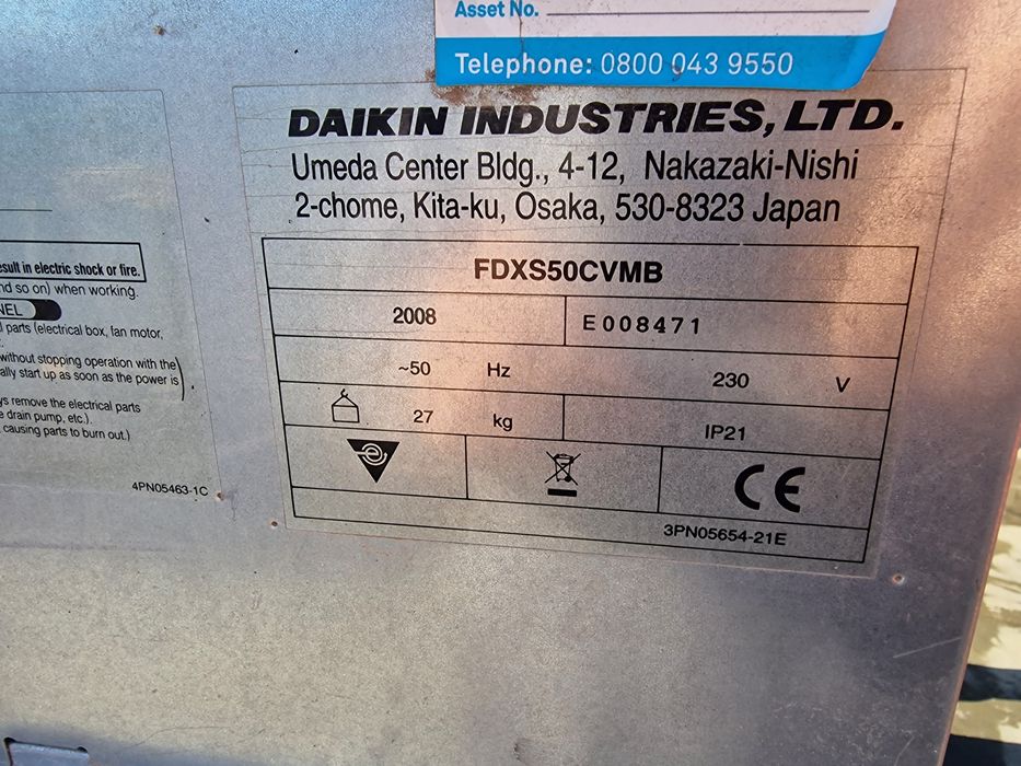 Вътрешни канални климатични тела за преработка в конвектори 2 и 5 kw