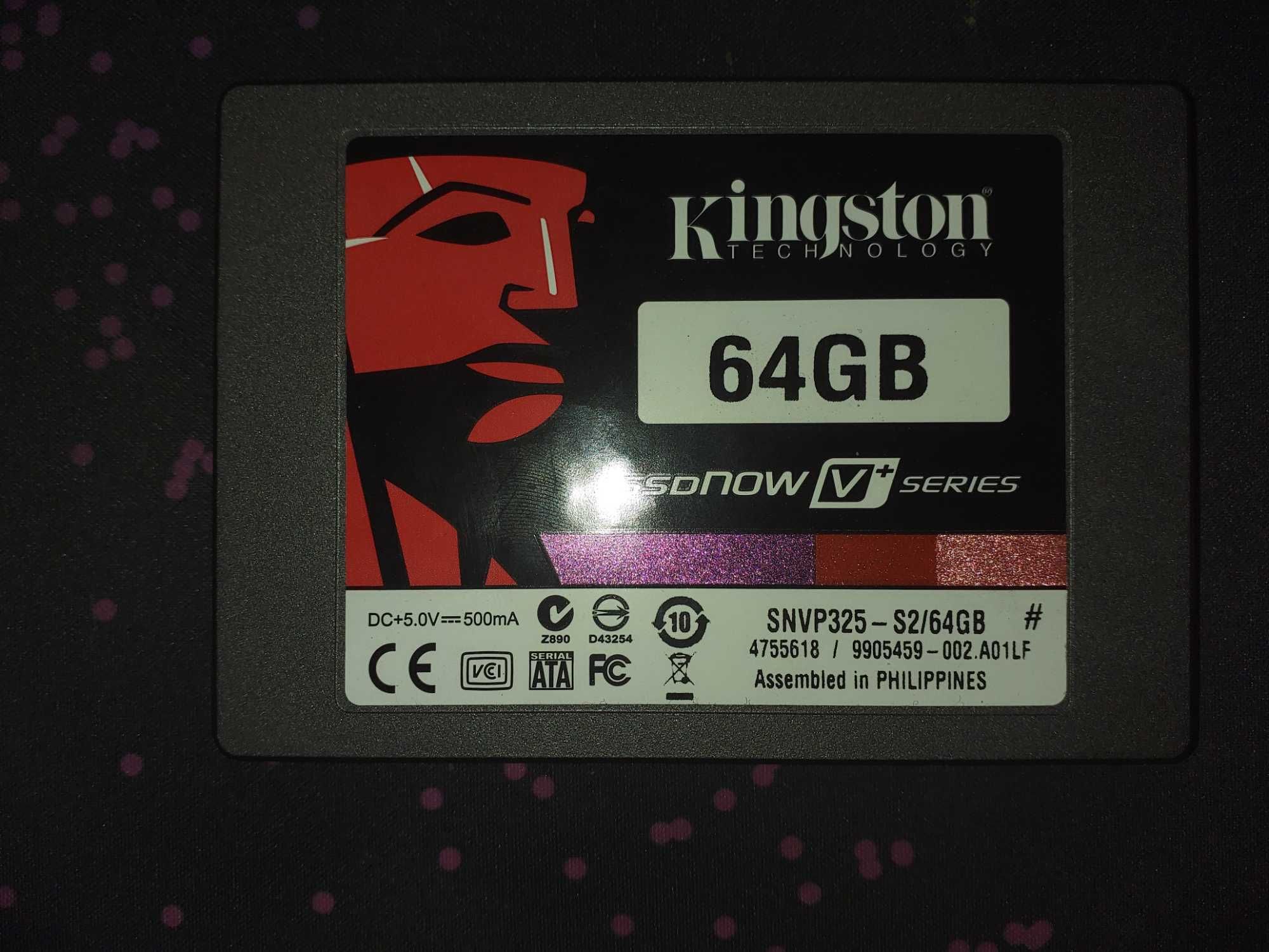 SSD Kingston 64GB SSDNow V+