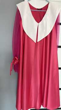 Платье вечернее дизайнерское розовое