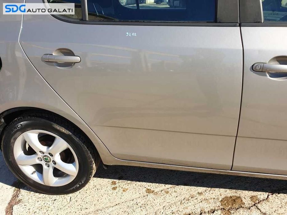 Usa Usi Portiera Portiere Dreapta Spate Dezechipata Skoda Fabia 2 Facelift Break Combi 2007 - 2014 Culoare 9202