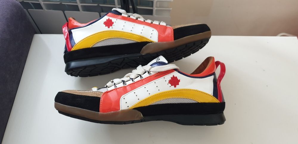 DSQUARED2 Leather Made in Italy Womens Size 37/24см ОРИГИНАЛ!
