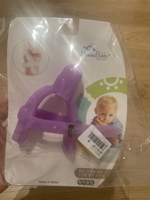 Protector de deget din silicon pentru sugari, ajustabil