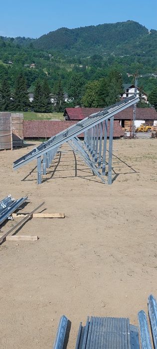Structura metalica parcuri fotovoltaice , carporturi
