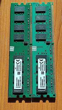 RAM памет Kingston , DDR 2,  2 х 2 GB