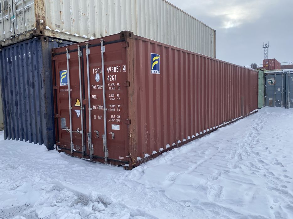 Контейнера 40 футовые ЖД(СТАНДАРТ) 2,6 высотой GP в УСТЬ КАМЕНОГОРСКЕ.