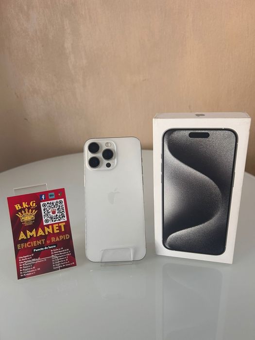 Iphone 15 Pro Max 256gb Amanet BKG