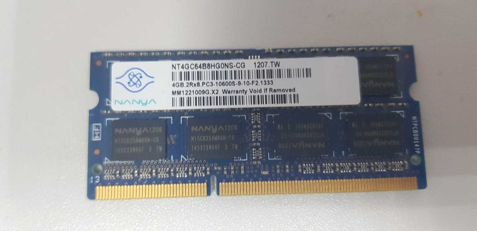 ОЗУ Nanya 4GB DDR3 SODIMM PC3-10600