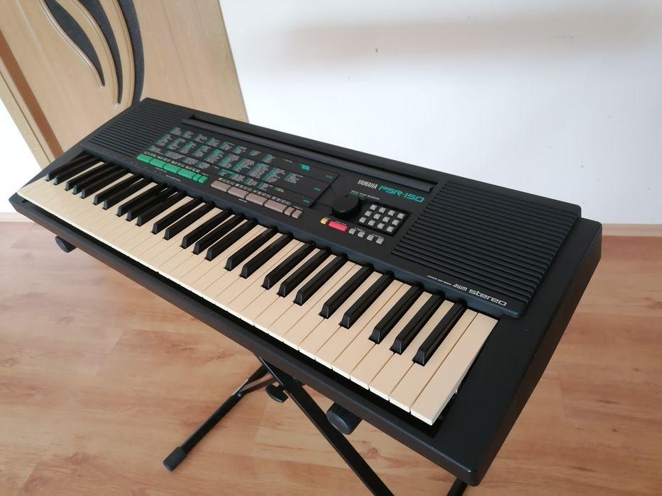 YAMAHA PSR-150 stereo AWM pian digital orga electronică