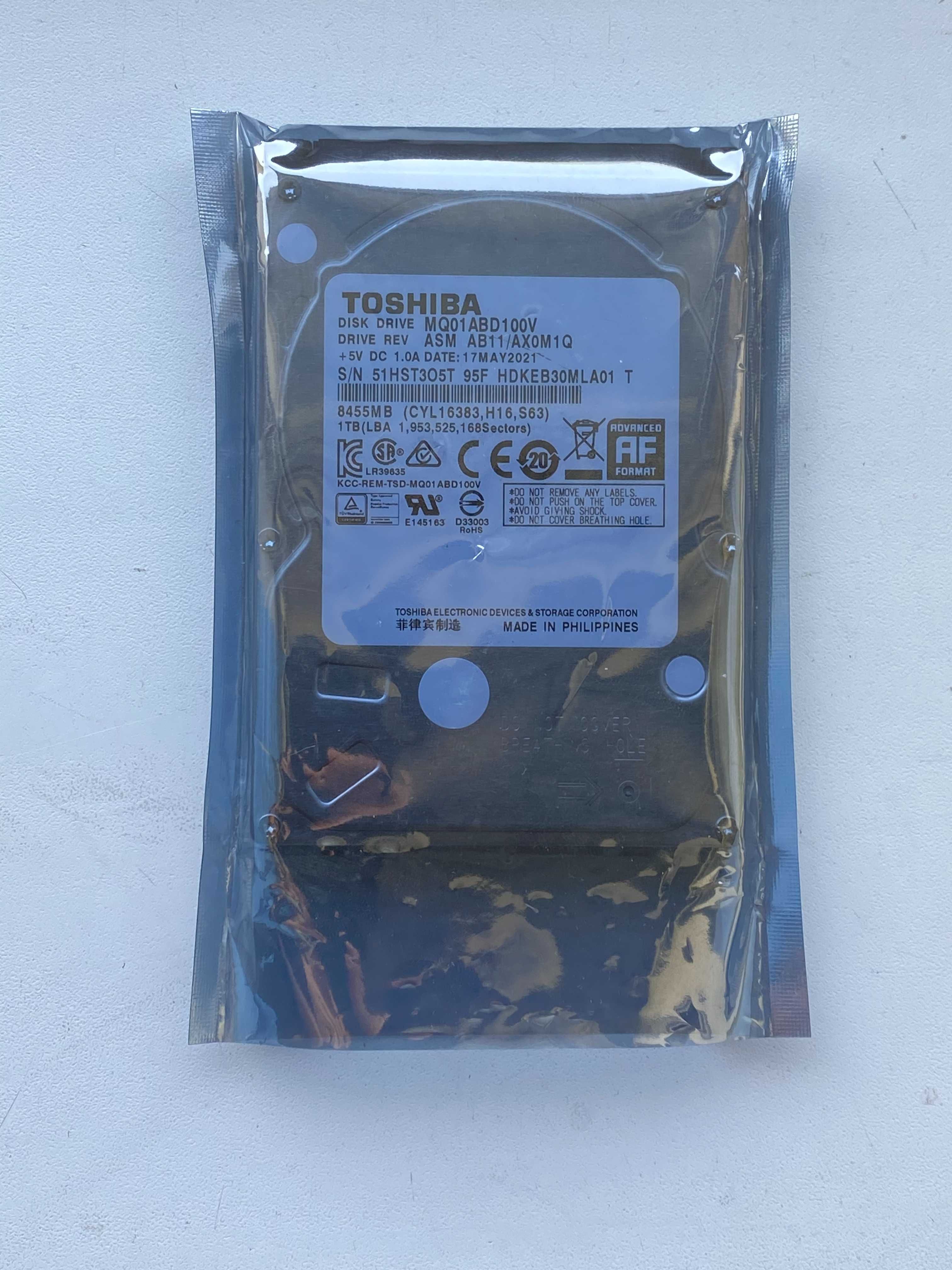 1TB USB Hard Disk sotiladi / Продаётся уникальный жёсткий диск на 1TB!