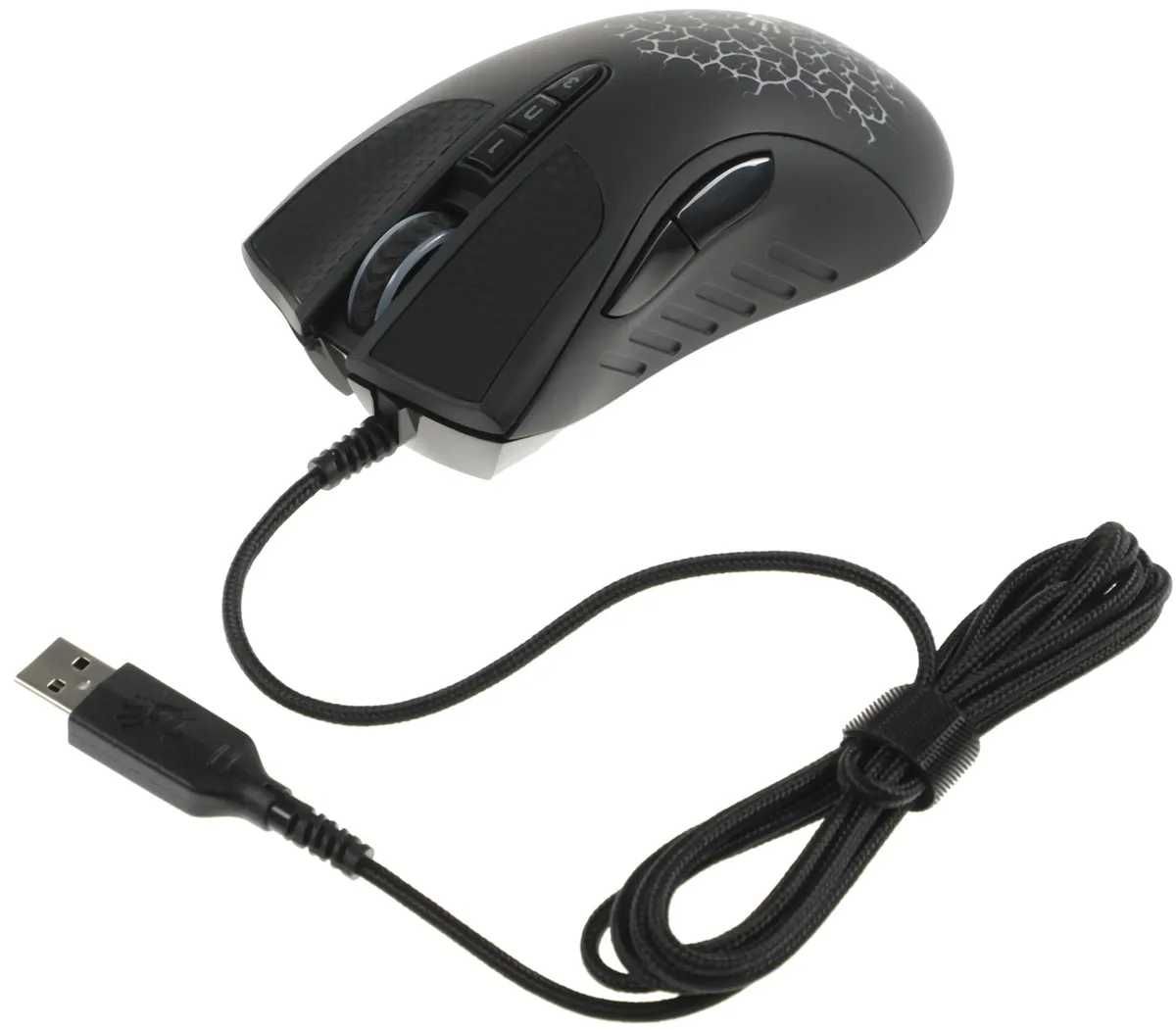 Проводная игровая мышь Bloody A90 BLACK Light Strike Gaming Mouse