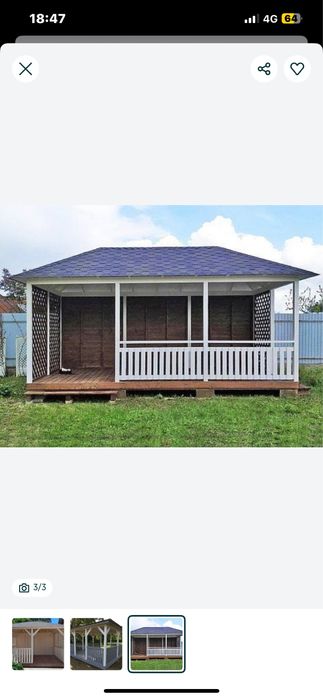 Facem casute modulare sau foisore