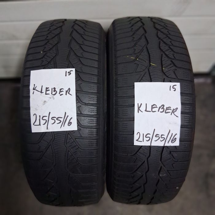 2×215/55/16 M+S.KLEBER.Stare excelenta.