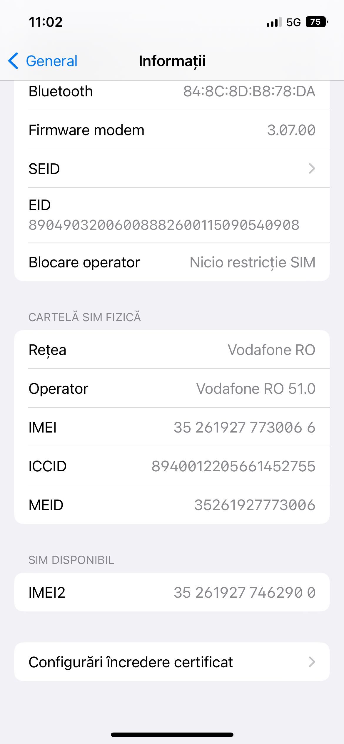 iPhone 12, 128GB, baterie 100%