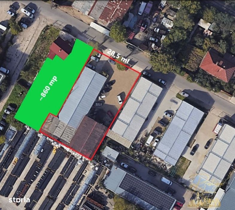 Hala Industriala Service Auto 758 mp de vanzare, zona str. Fabricilor