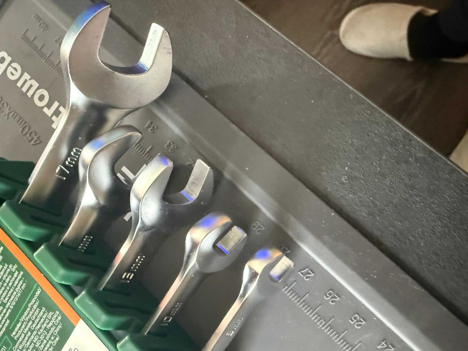 Set Chei cu Clichet Parkside, 10 Bucăți, 8, 10, 13, 14, 17 mm