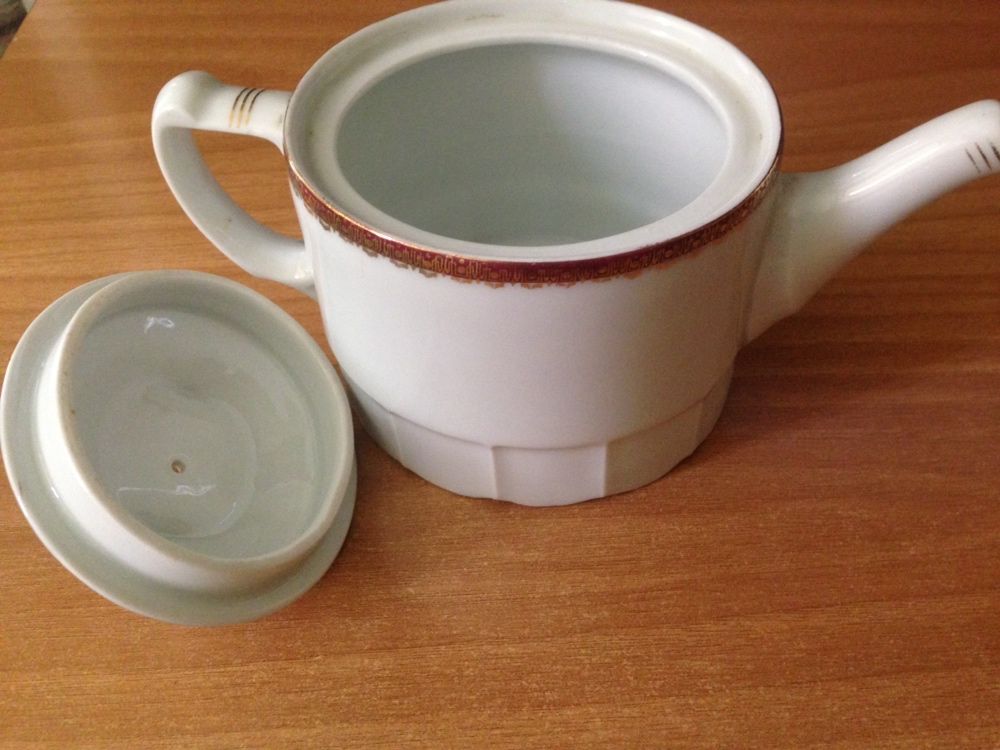 Ceainic vintage portelan ceramica anii '80