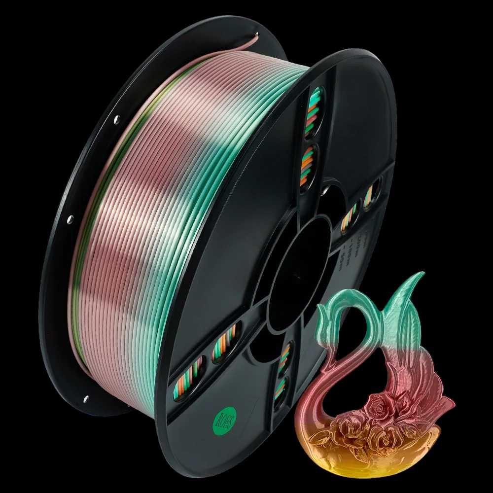 KINGROON PLA Silk Rainbow / ПЛА Силк Дъга Филамент FDM 3D