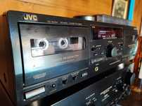 Deck JVC 3+3 motoare, dublu autorevers