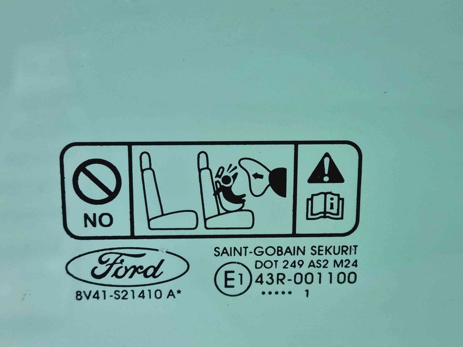 Geam usa dreapta fata Ford Kuga I [Fabr 2008-2012] OEM