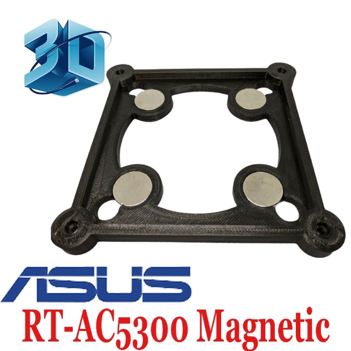 Suport pentru perete Router Asus RT-AC5300 cu prindere Magnetica