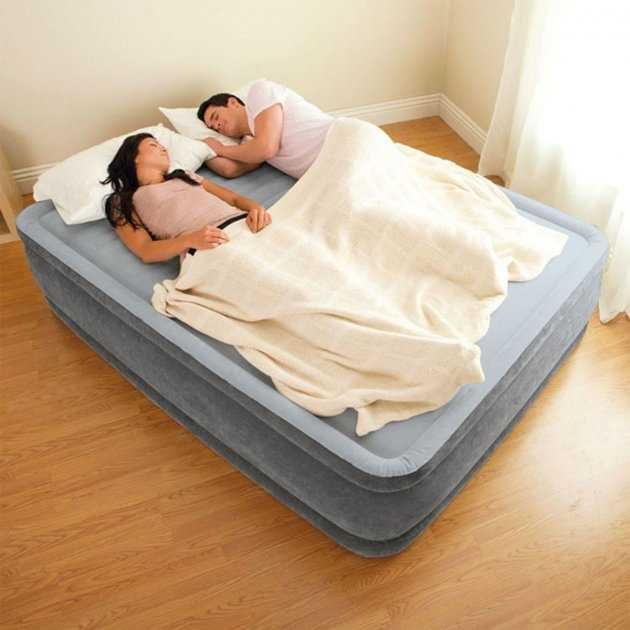 Кровать надувной-203х152х46 см. Самый качественной. Доставка бесплатно