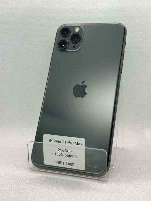 Magazin Vindem: Iphone 11 Pro Max, 256GB, 100% bateria