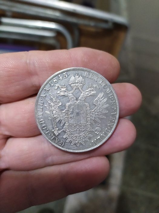 Австрийски талер 1845 година Фердинанд 1