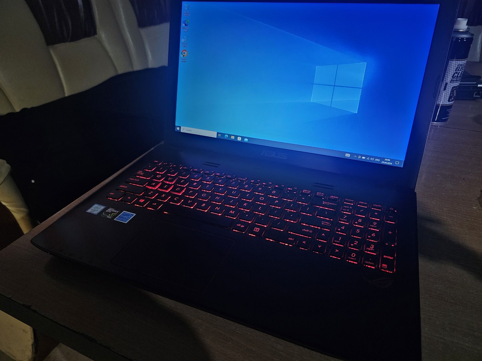 Laptop Asus rog gl552v gaming