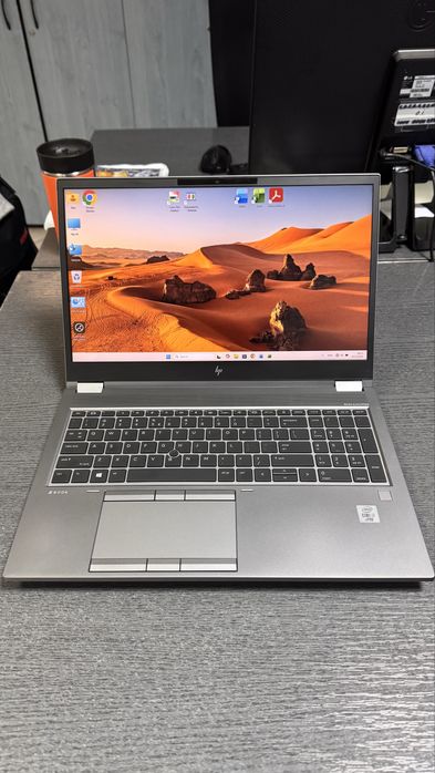 HP ZBook FURY 15" G7, I7 10850H, 32GB RAM, SSD 1TB NVME, RTX3000 6GB