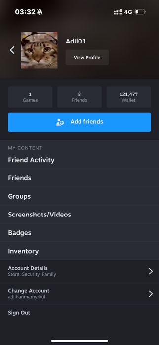 Продам стим с праймом, steam prime