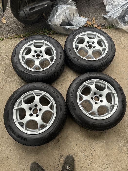 5X100 -15 цола с зимни гуми