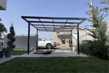 Carport auto metalic/ copertina auto metalica
