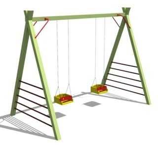 Leagan copii / leagan dublu / leagan baby / hinta cu doua locuri